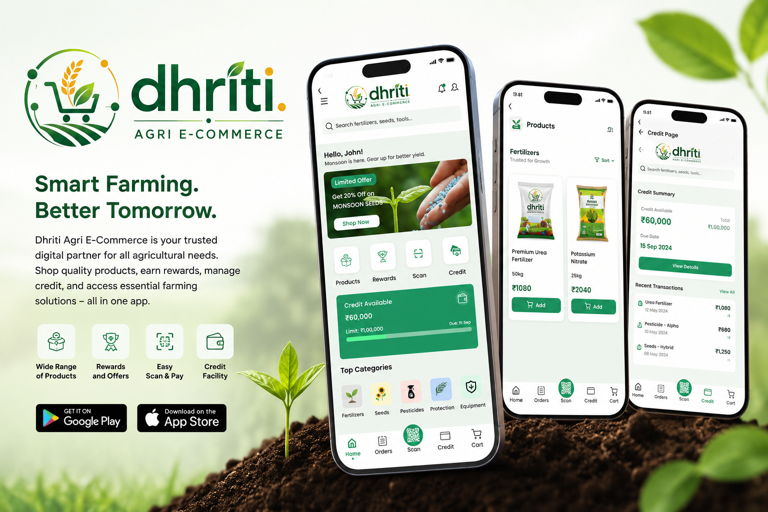 DCS AGRI E-Commerce Platform